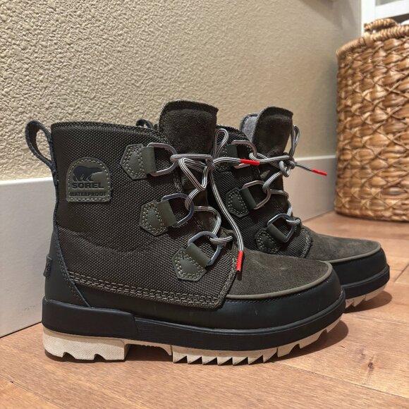 Sorel Shoes - SOREL TivoliTM IV Alpine Tundra/Dark Moss (Size 7)